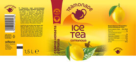 Ice Te 1,5l Blck cytryna Teamonade
