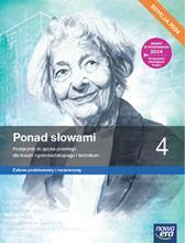 Ponad słowami 4. Liceum i technikum. Podręcznik. Z