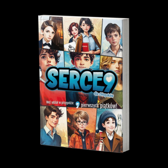  Serce9 dla chłopaków oprawa MIĘKKA