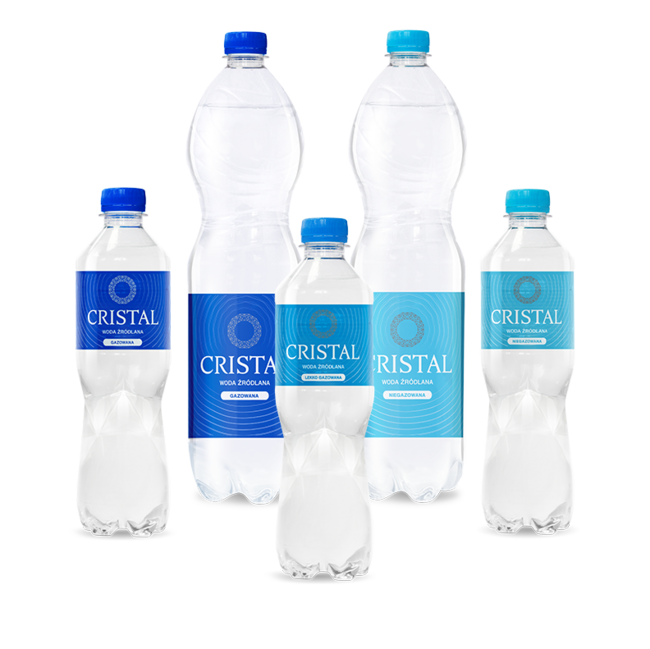  CRISTAL WODA ŹRÓDLANA 0,5L NGAZ/CHEP