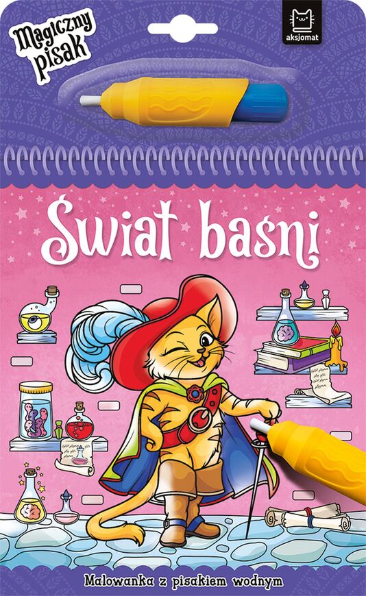 świat Baśni. Malowanka Z Pisakiem Wodnym