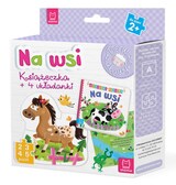 Na Wsi Książeczka I Cztery Układanki Puzzle Dla Malucha