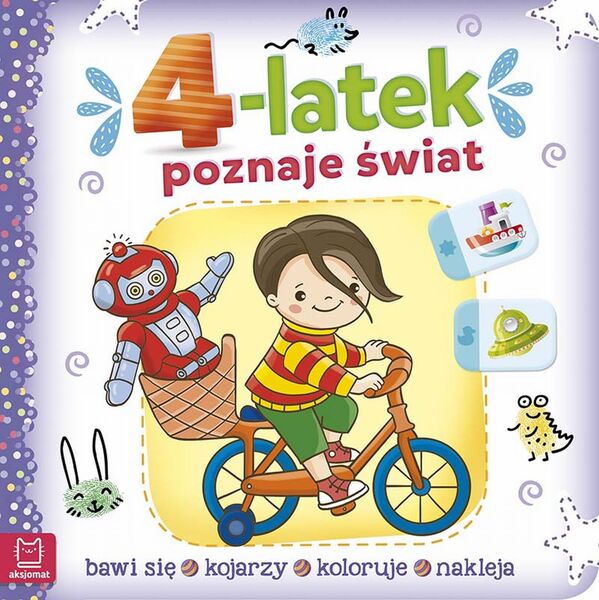 4 Latek Poznaje świat Bawi Się Nakleja Rozwiązuje Quiz