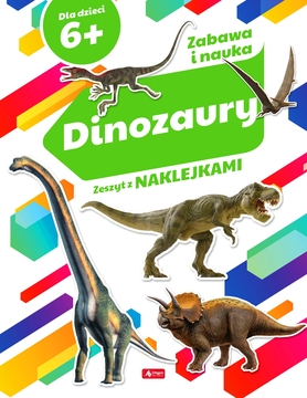 Dinozaury Zeszyt Z Naklejkami