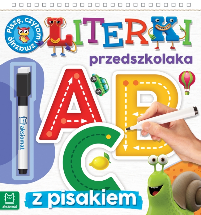Literki Przedszkolaka Piszę Czytam I Zmazuję