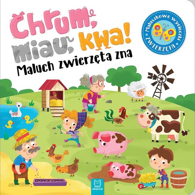 Chrum Miau Kwa Kto Język Zwierząt Zna Maluch Poznaje Zwierzęta
