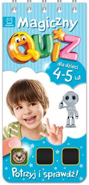 Magiczny Quiz Dla Dzieci 4 5 Lat Niebieski