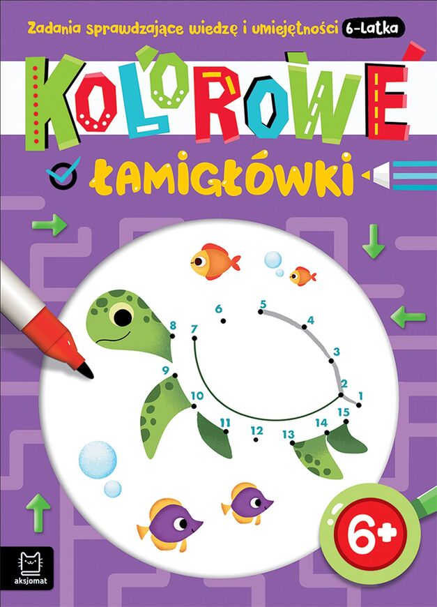 Kolorowe łamigłówki. Zadania Sprawdzające Wiedzę I Umiejętności 6 Latka