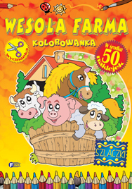 Wesoła Farma Kolorowanka