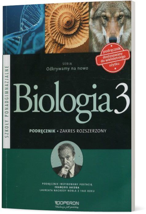 Biologia Odkrywamy Na Nowo Podręcznik Klasa 3 Zakres Rozszerzony Szkoła Ponadgimnazjalna