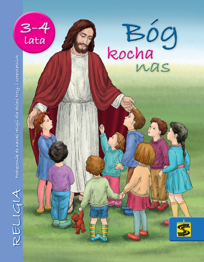 Religia Bóg Nas Kocha Podręcznik Dla Dzieci 3 4 Letnich
