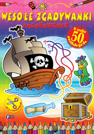 Wesołe Zgadywanki Kolorowanka