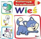 Wieś. Koloruję Kredkami