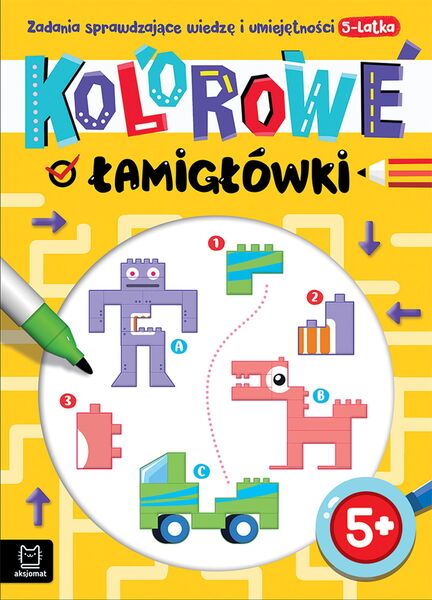Kolorowe łamigłówki. Zadania Sprawdzające Wiedzę I Umiejętności 5 Latka