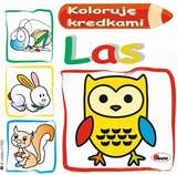 Las. Koloruję Kredkami