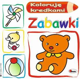 Zabawki Koloruję Kredkami