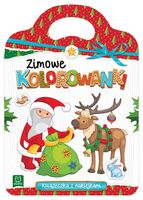 Zimowe Kolorowanki. Książeczka Z Naklejkami