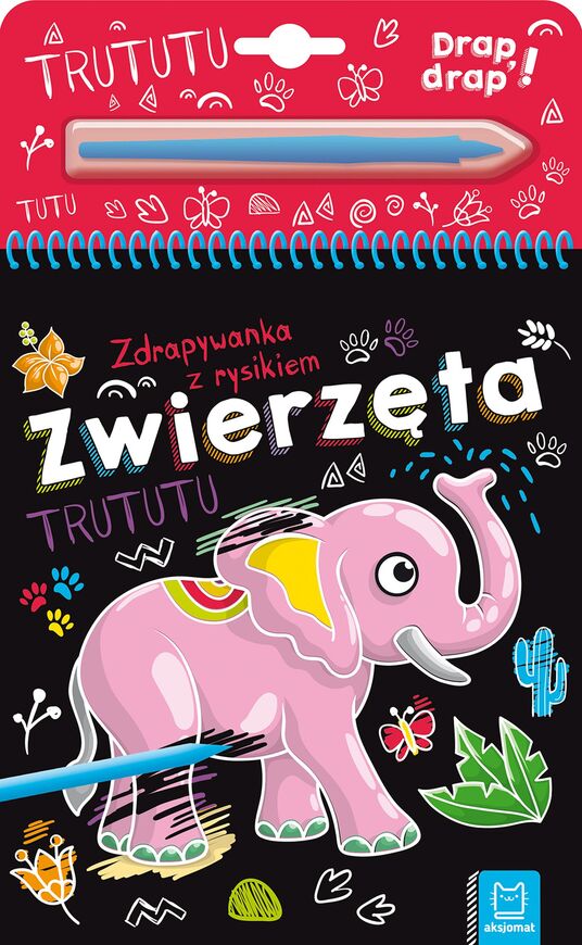 Zwierzęta. Zdrapywanka Z Rysikiem