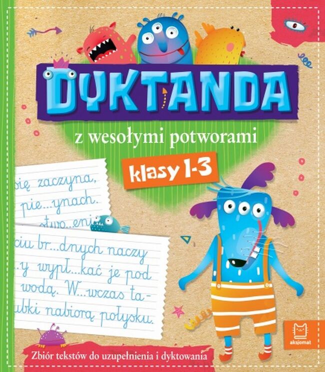 Zbiór Dyktand Z Wesołymi Potworkami Klasy 1 3