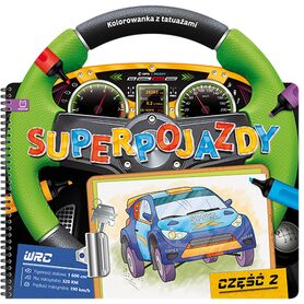 Superpojazdy Kolorowanka Z Tatuażami Część 2