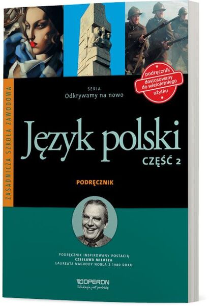 Język Polski Odkrywam Na Nowo Podręcznik Klasa 2 Zakres Podstawowo Rozszerzony Szkoła Ponadgimnazjalna