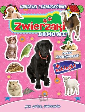Zwierzaki Domowe Naklejki Z Brokatem