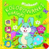 Wielkanoc. Kolorowanki, Naklejki