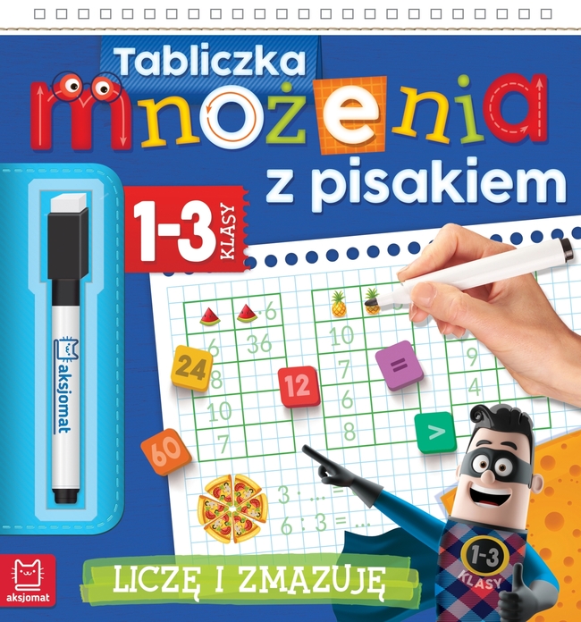 Tabliczka Mnożenia Z Pisakiem Klasy 1 3 Liczę I Zmazuję