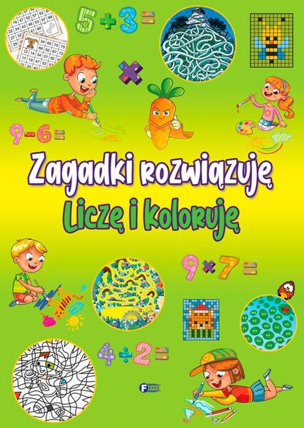 Zagadki Rozwiązuję, Liczę I Koloruję