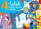 4 Latek Rysuje Wycina I Nakleja