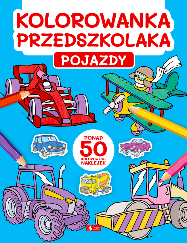 Pojazdy. Kolorowanka Przedszkolaka