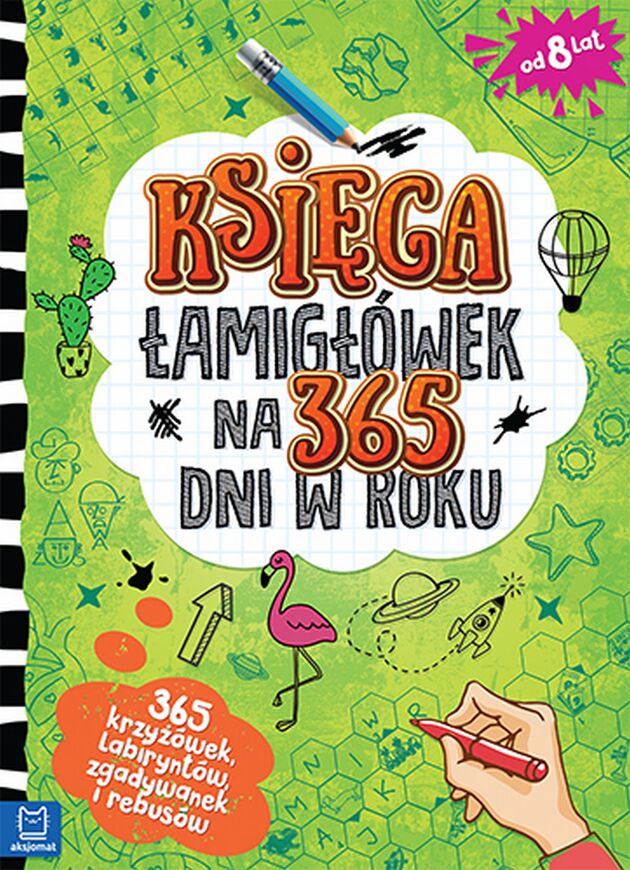 Księga łamigłówek Na 365 Dni Roku