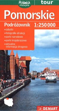 Pomorskie Turystyczna Mapa Samochodowa 1:250 000