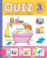 Quiz 3 Latka Edukacyjna Książeczka Z Naklejkami