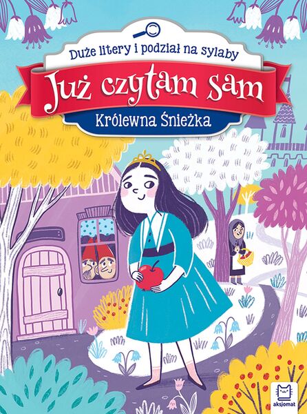 Królewna śnieżka. Już Czytam Sam. Duże Litery I Podział Na Sylaby