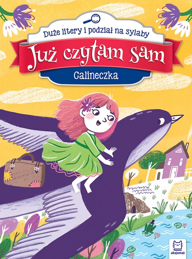 Calineczka. Już Czytam Sam. Duże Litery I Podział Na Sylaby