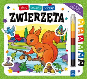 Mały Artysta Koloruje Zwierzęta