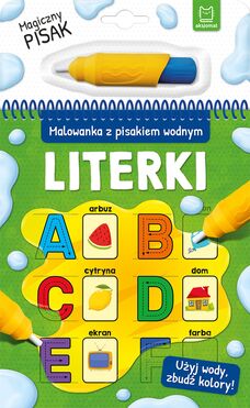 Literki. Malowanka Z Pisakiem Wodnym