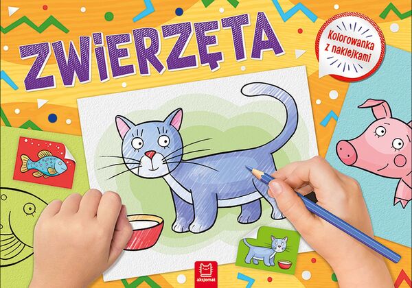 Zwierzęta Kolorowanka Z Naklejkami
