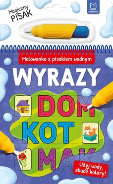 Wyrazy. Malowanka Z Pisakiem Wodnym