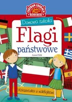 Flagi Państwowe Domowa Szkoła + Naklejki