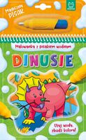 Dinusie. Malowanka Z Pisakiem Wodnym