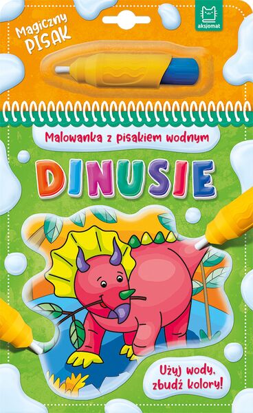 Dinusie. Malowanka Z Pisakiem Wodnym