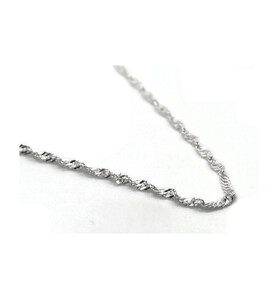 SING030-56 singapur łańcuszek srebrny 1,9 GR 42CM