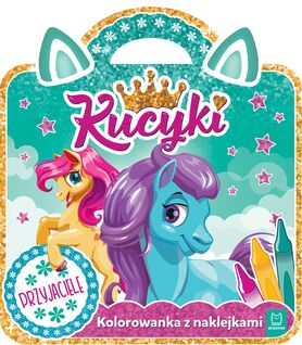 Kucyki Przyjaciele Kolorowanka Z Naklejkami