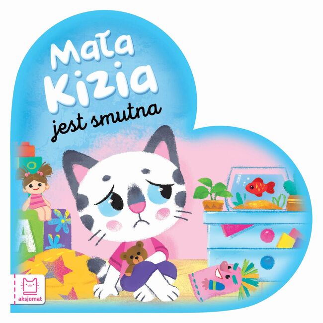 Mała Kizia Jest Smutna. Maluch Nazywa Emocje
