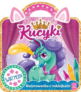 Kucyki świat Mody Kolorowanka Z Naklejkami