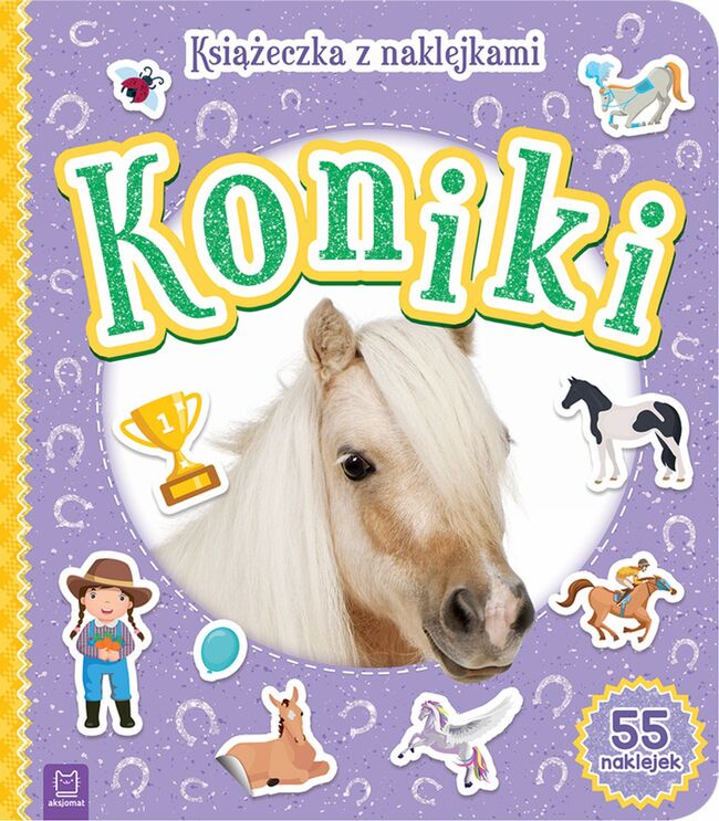 Koniki Książeczka Z Naklejkami