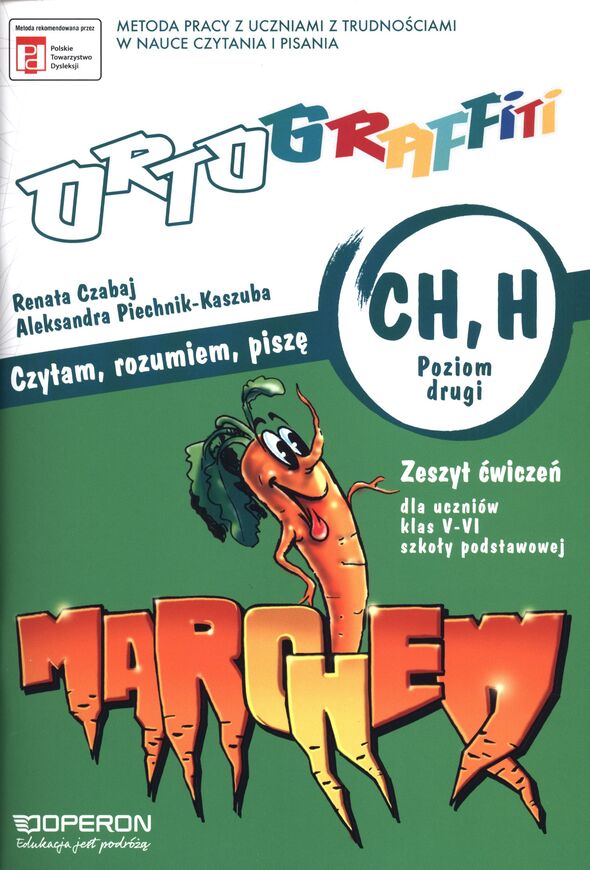 Ortograffiti Zeszyt ćwiczeń Ch H Klasa 5 6 Poziom 2