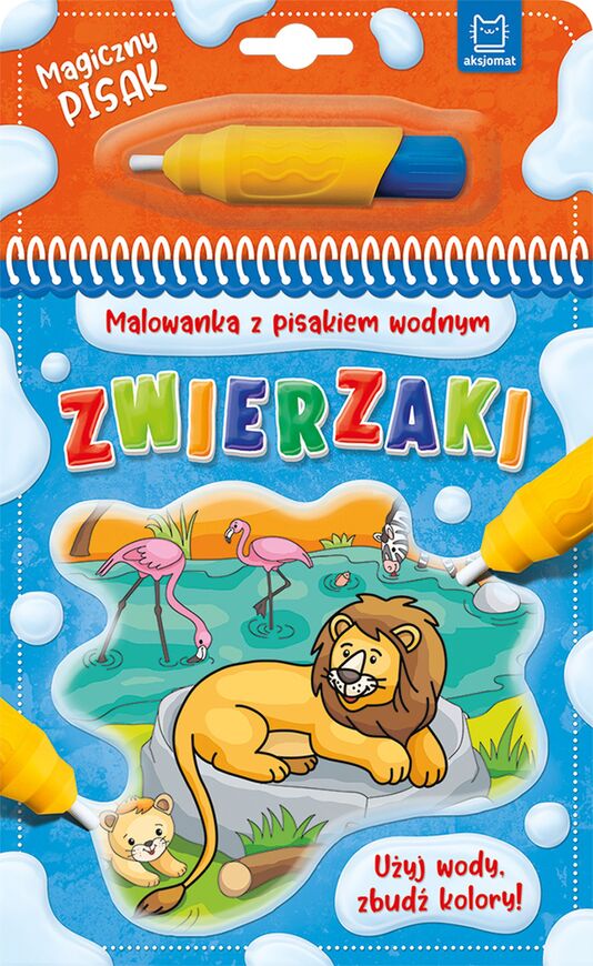 Zwierzaki. Malowanka Z Pisakiem Wodnym
